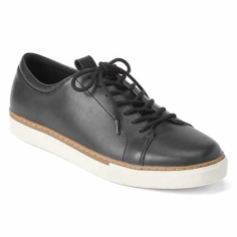 Leather Lace Toe Sneaker Men's SS 18 gap.co.uk