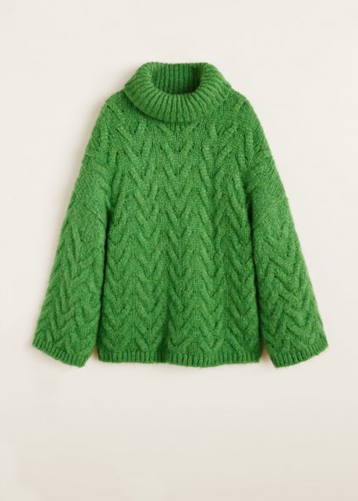 Mango Knit Sweater AW 2018 Women's Collection...www.mango.com: pic: www.refinery29.com