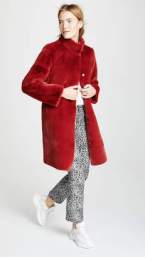 Velvet Mina Faux Fur Coat...FW2018-19 www.shopbop.com